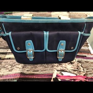 Coach Canvas Satchel Bag